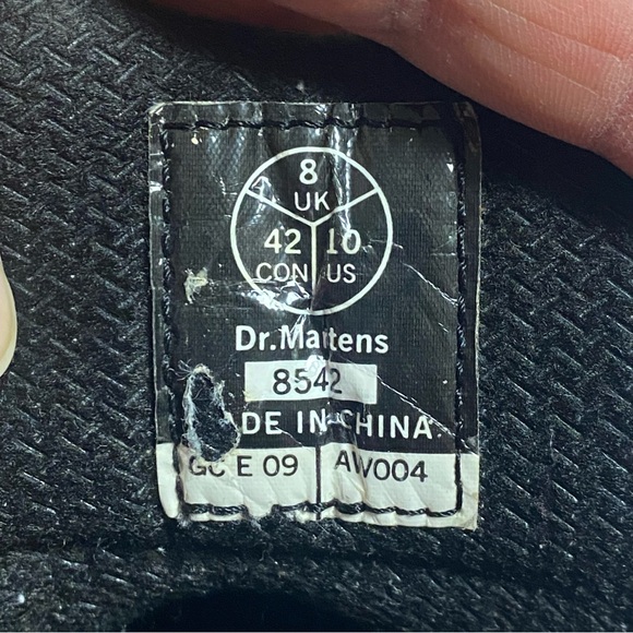 Doc Martens Boots Women’s 10 Brown Leather 8542 Ankle Lace-Up Boots Toya Boots - Picture 13 of 16